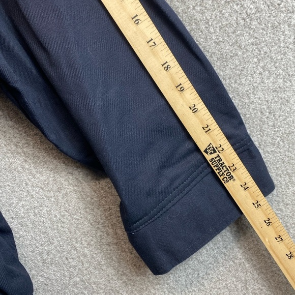 Bulwark FR canvas chore coat XL bomber style zip & snap heavy welding workwear - Picture 5 of 11